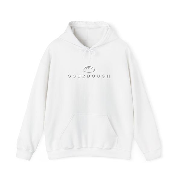 Sourdough Logo Hoodie — Minimal Baker Pullover