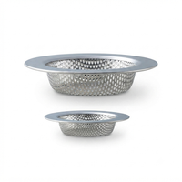 Stainless Steel Sink Strainer Set – Clog Prevention with Durable Mesh