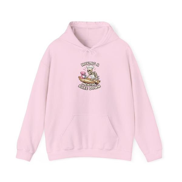Hoodie — 'Taking a Mental Break Down' Cozy Graphic Pullover